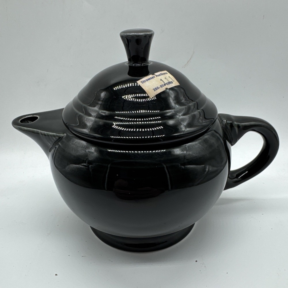 FIESTA WARE SMALL 2 CUP TEAPOT TEA POT Black
